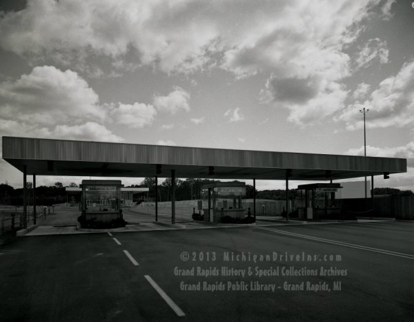Cascade Drive-In Theatre - From Grand Rapids Library (newer photo)